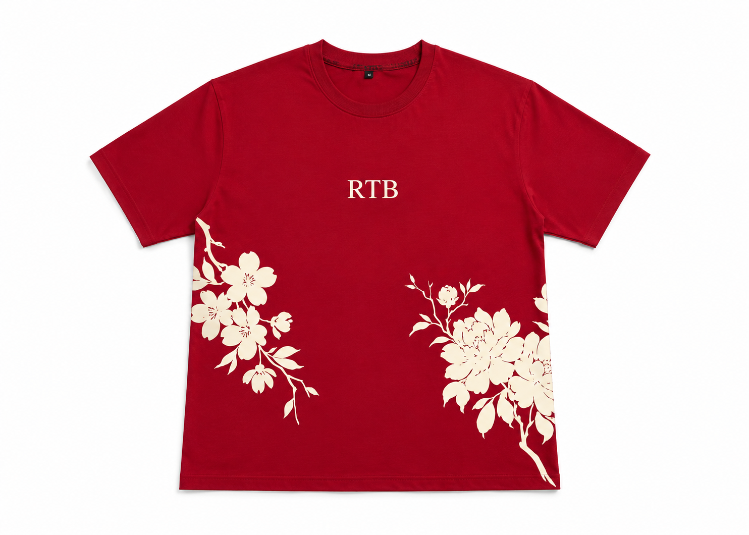 RTB Red Bloom Tee
